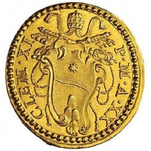 Аверс монеты Папская область, 1 скудо, 1720