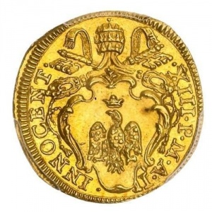 Аверс монеты Папская область, 1 скудо, 1722