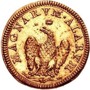 Реверс монеты Папская область, 1 скудо, 1723
