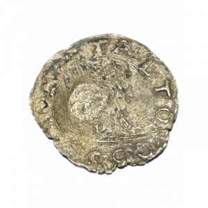 Реверс монеты Папская область, 1 кваттрино, 1589-1590