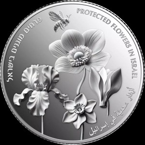 Реверс монеты Израиль, 1 новый шекель, 2026, 78 года независимости