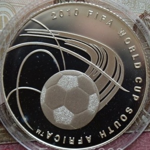 Реверс монеты Израиль, 2 новых шекеля, 2009, Чемпионат мира по футболу 2010, ЮАР