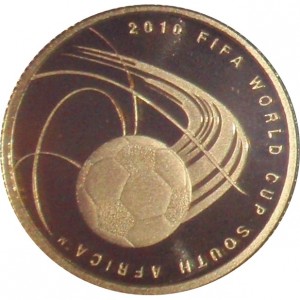 Реверс монеты Израиль, 5 новых шекелей, 2009, Чемпионат мира по футболу 2010, ЮАР