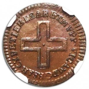 Аверс монеты Савойя, 2 денаро, 1773-1796