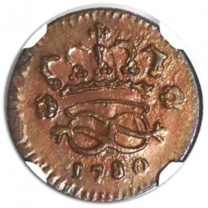 Реверс монеты Савойя, 2 денаро, 1773-1796