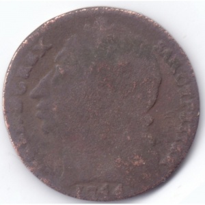 Аверс монеты Савойя, 2.6 сольдо, 1744-1750