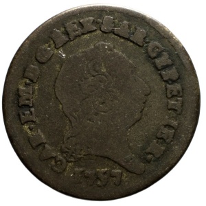 Аверс монеты Савойя, 2.6 сольдо, 1755-1758