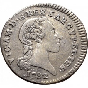 Аверс монеты Савойя, 2.6 сольдо, 1781-1785