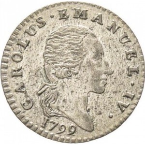 Аверс монеты Савойя, 2.6 сольдо, 1798-1799