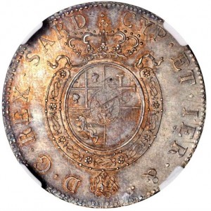 Реверс монеты Савойя, ½ скудо, 1797-1800