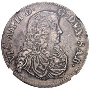 Аверс монеты Савойя, 1 скудо, 1680-1682