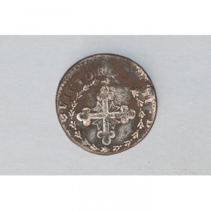 Аверс монеты Савойя, 2½ сольдо, 1691-1694