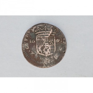 Реверс монеты Савойя, 2½ сольдо, 1691-1694