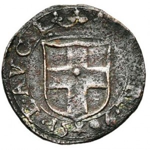Реверс монеты Савойя, 1 форте, 1594-1597