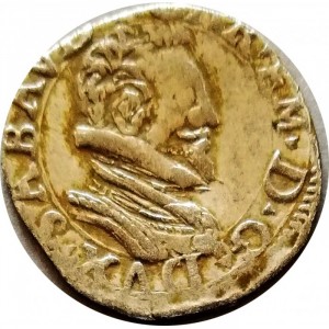 Аверс монеты Савойя, 1 сольдо, 1594-1600