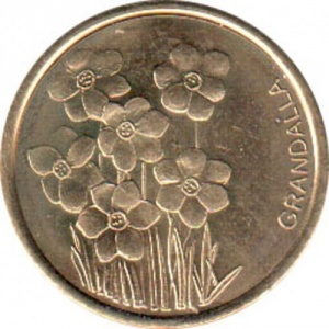Реверс монеты Андорра, 2 сантима, 2013
