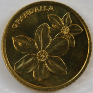 Реверс монеты Андорра, 1 сантим, 2005-2008