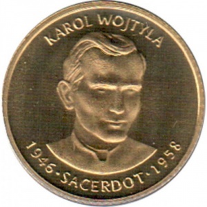 Реверс монеты Андорра, 2 сантима, 2005, Смерть Иоанна Павла II