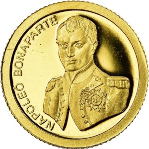 Реверс монеты Андорра, 1 динер, 2011, Наполеон I Бонапарт