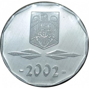 Аверс монеты Румыния, 5000 леев, 2001-2006
