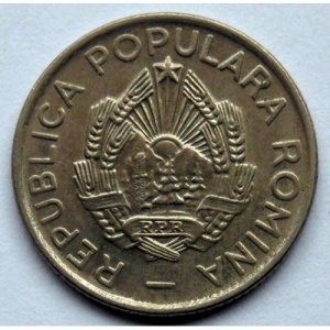 Аверс монеты Румыния, 10 бань, 1955-1956