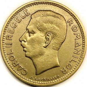 Аверс монеты Румыния, 20 леев, 1930