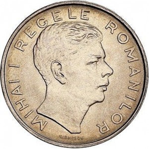 Аверс монеты Румыния, 100 леев, 1943-1944