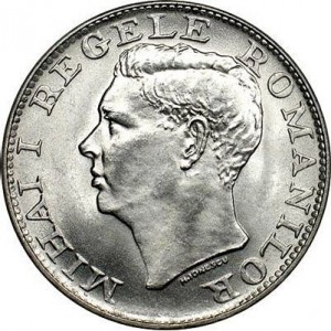 Аверс монеты Румыния, 500 леев, 1944
