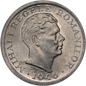 Аверс монеты Румыния, 500 леев, 1946