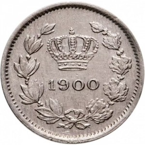 Аверс монеты Румыния, 5 бань, 1900