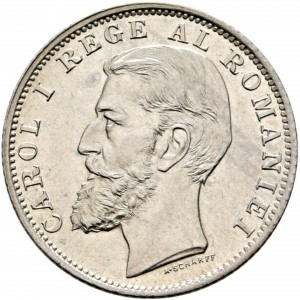 Аверс монеты Румыния, 1 лей, 1894-1901