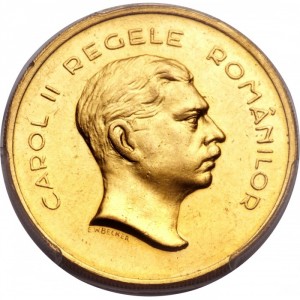 Аверс монеты Румыния, 100 леев, 1939, 100 лет со дня рождения Кароля I