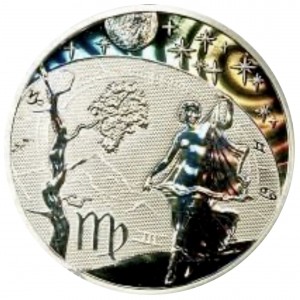 Реверс монеты Камерун, 500 франков, 2010, Знаки зодиака - Дева