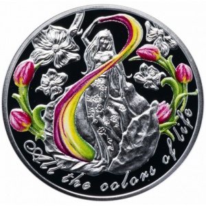 Реверс монеты Камерун, 500 франков, 2016, Все цвета жизни