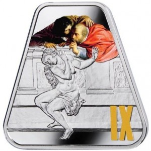 Аверс монеты Камерун, 500 франков, 2018, Десять заповедей - IX