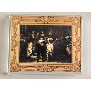 Реверс монеты Камерун, 500 франков, 2019, Рембрандт - Ночной дозор