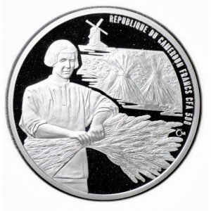 Аверс монеты Камерун, 500 франков, 2020, Сеятель