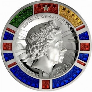 Аверс монеты Камерун, 1000 франков, 2020, История Земли - Орангутан Борнео