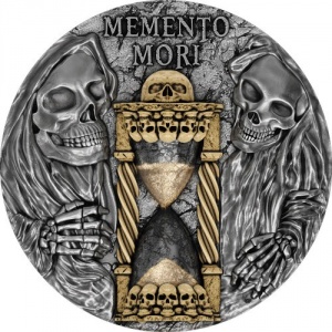 Реверс монеты Камерун, 2000 франков, 2020, Memento mori