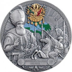 Реверс монеты Камерун, 2000 франков, 2024, Османская империя
