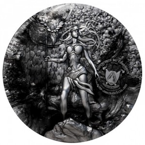 Аверс монеты Камерун, 2000 франков, 2025, Греческая мифология - Афина