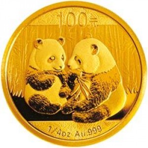 Реверс монеты Китай, 100 юань, 2009, Панда