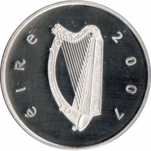 Аверс монеты Ирландия, 10 евро, 2007, Кельтская культура