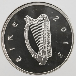 Аверс монеты Ирландия, 10 евро, 2013, Джеймс Джойс