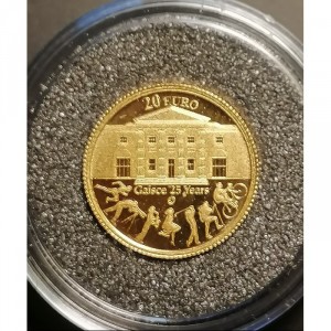 Реверс монеты Ирландия, 20 евро, 2010, 25 лет вручения Gaisce - Президентская премия