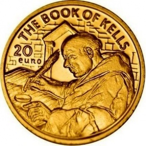 Реверс монеты Ирландия, 20 евро, 2012, Келлская книга