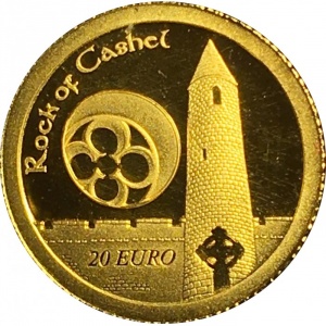 Реверс монеты Ирландия, 20 евро, 2013, Скала Кашел