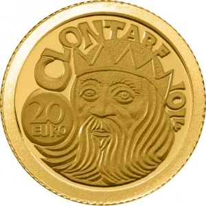 Реверс монеты Ирландия, 20 евро, 2014, 1000 лет Битве при Клонтарфе