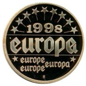 Реверс монеты Ирландия, 1 ЭКЮ, 1998, Генрих VIII