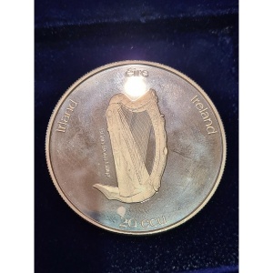 Аверс монеты Ирландия, 20 ЭКЮ, 1995, Святой Патрик